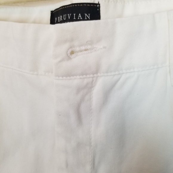 Peruvian Connection Womens 6 White Zippered Ankle - Picture 6 of 10